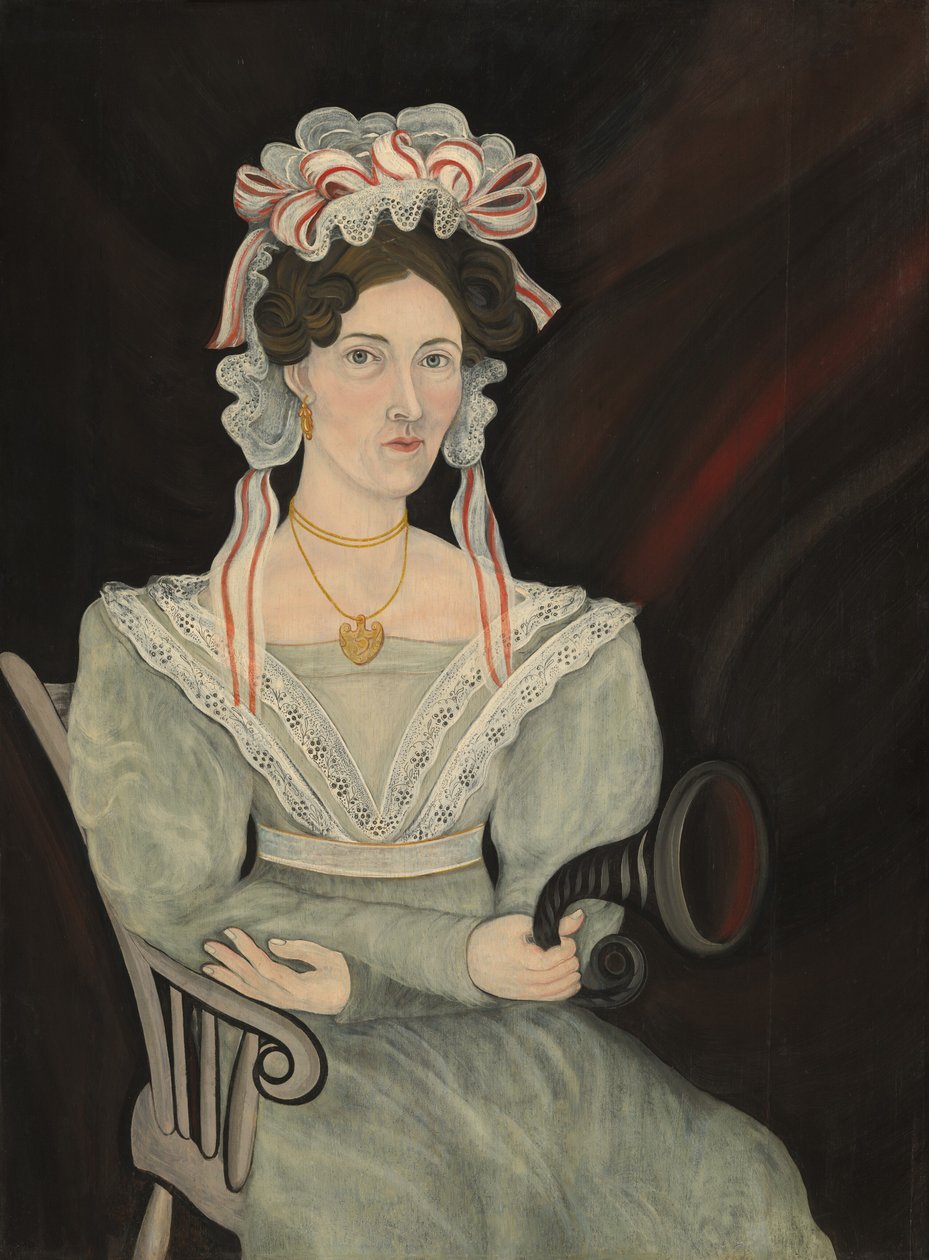 Ewentualnie pani William Sheldon, c. 1831. autorstwa Asahel Powers