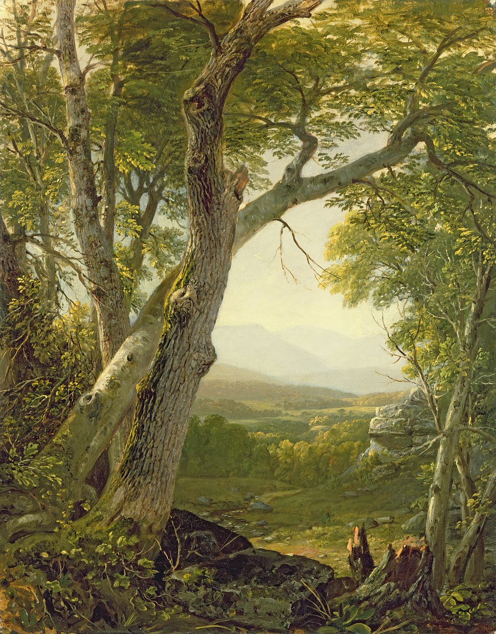Shandken Ridge, Kingston, Nowy Jork, ok.1854 autorstwa Asher Brown Durand