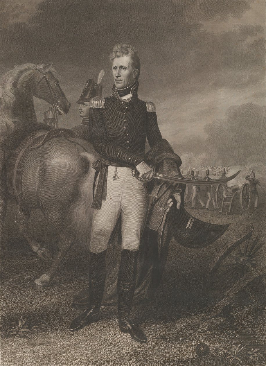 Generał Andrew Jackson, czerwiec 1828 r. autorstwa Asher Brown Durand
