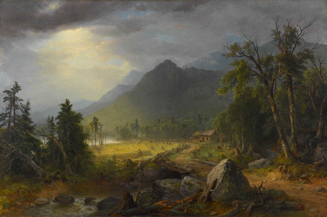 Pierwsze żniwa na pustyni autorstwa Asher Brown Durand