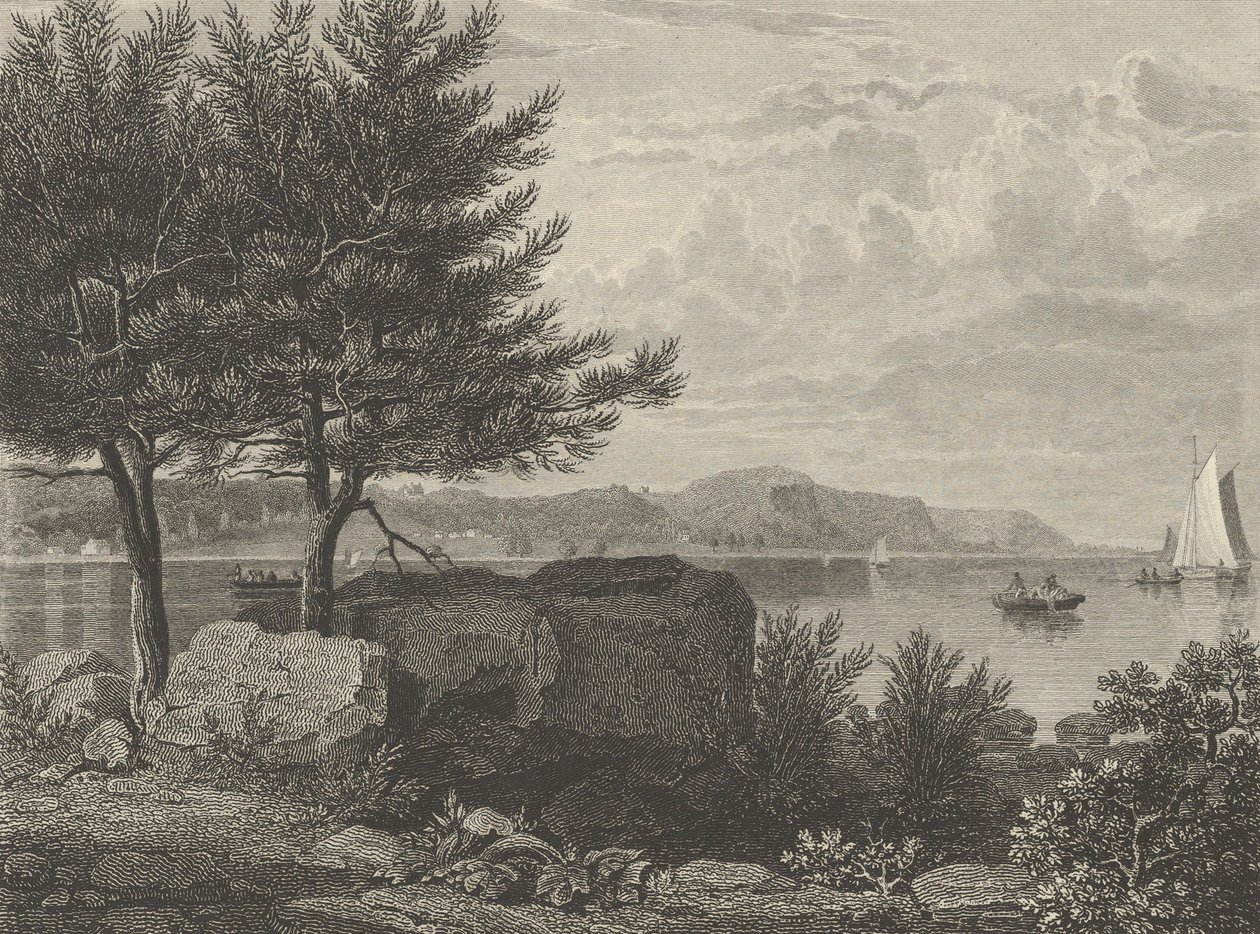 Weehawken, 1833. autorstwa Asher Brown Durand