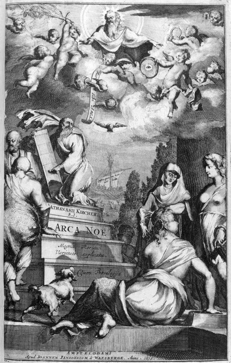 Arca Noe autorstwa Athanasius Kircher
