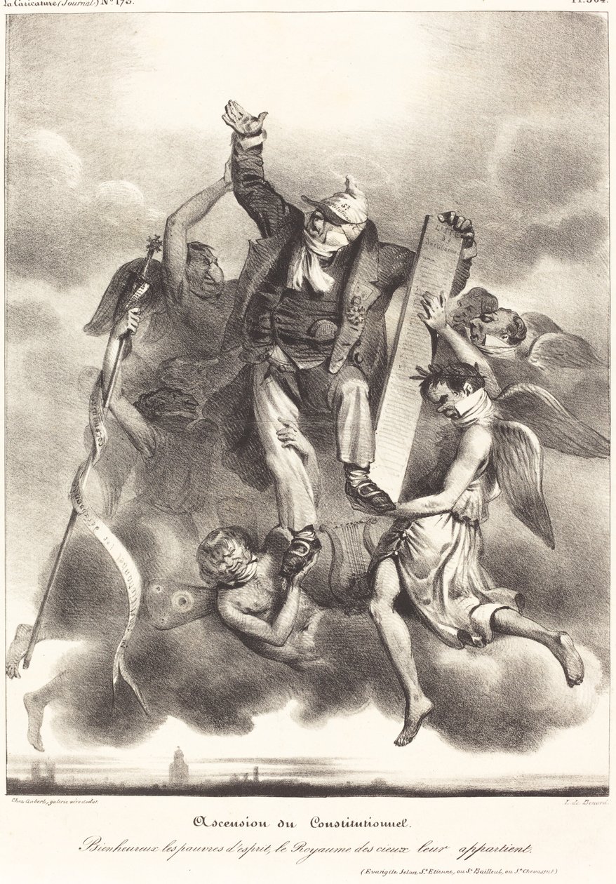 Wniebowstąpienie Konstytucyjne, 18301835. autorstwa Aubert