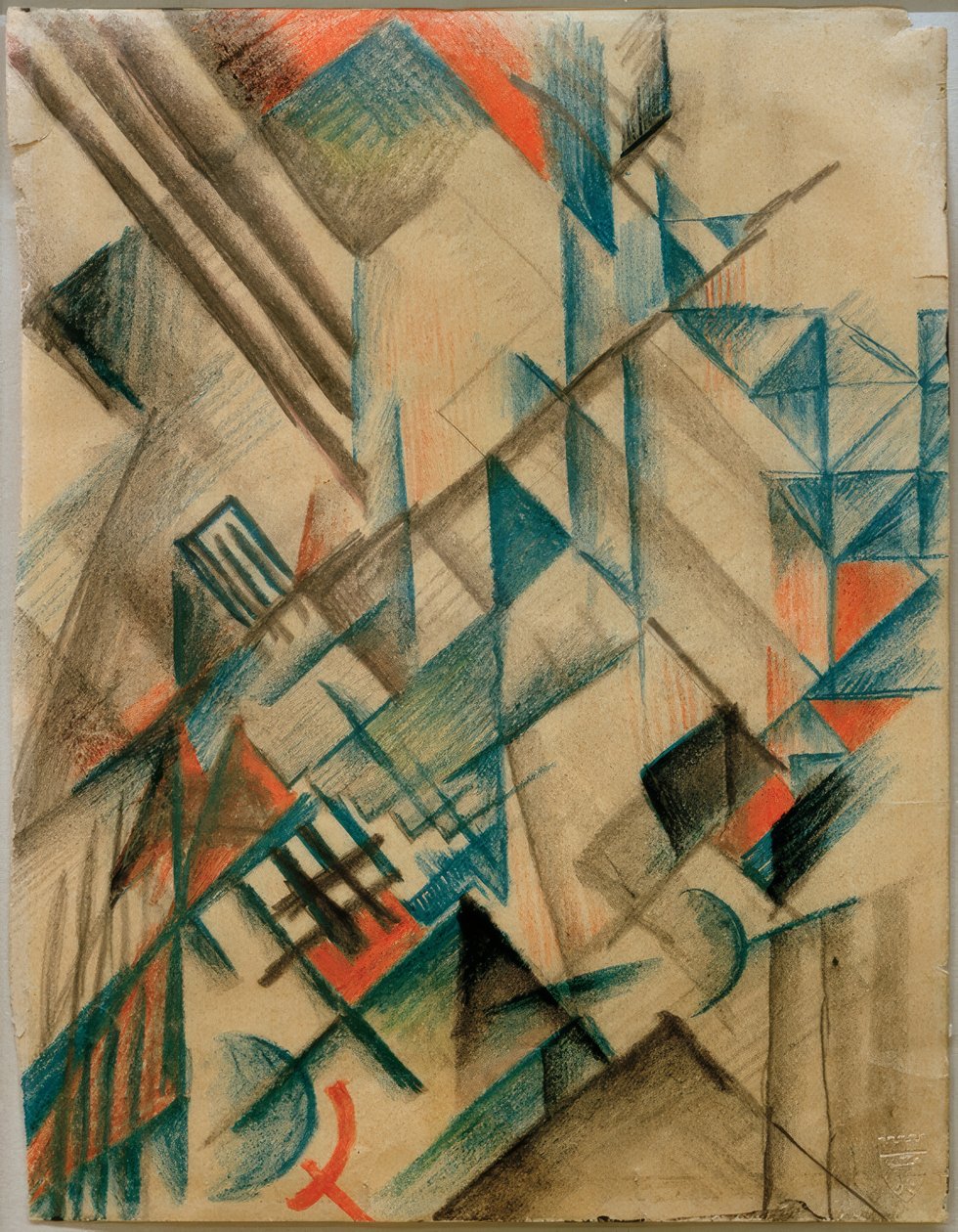 Formy abstrakcyjne II autorstwa August Macke