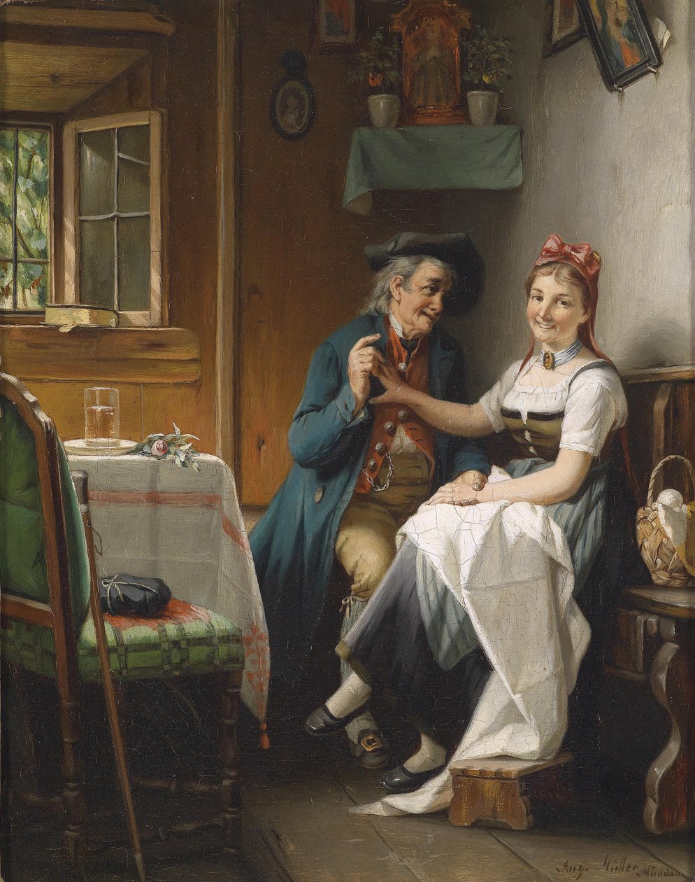 Wielbiciel autorstwa August Muller