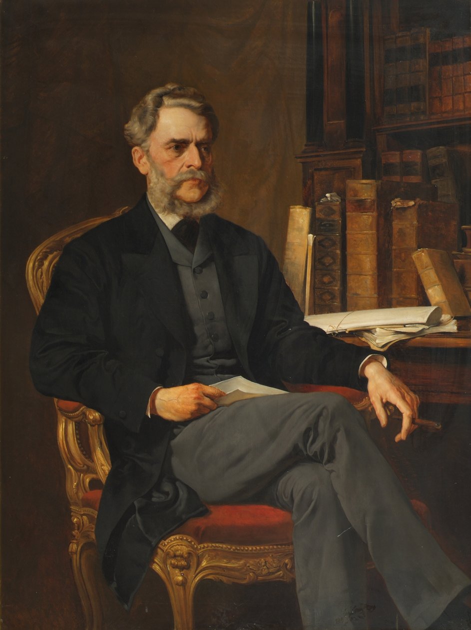 Leo Graf Thun-Hohenstein autorstwa August Eisenmenger