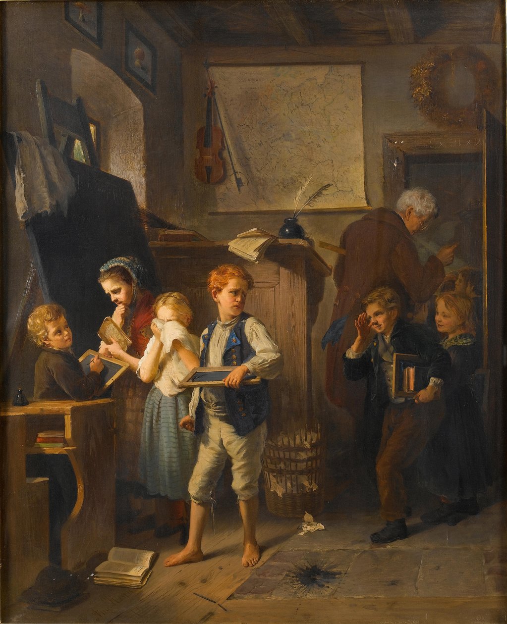 Niesforna klasa, 1876. autorstwa August Heyn
