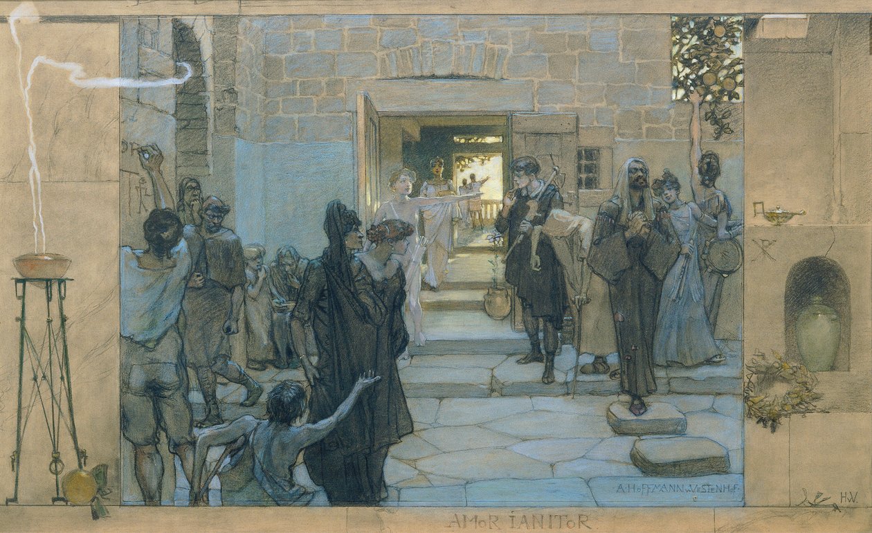 Miłość dozorcy autorstwa August Hoffmann von Vestenhof