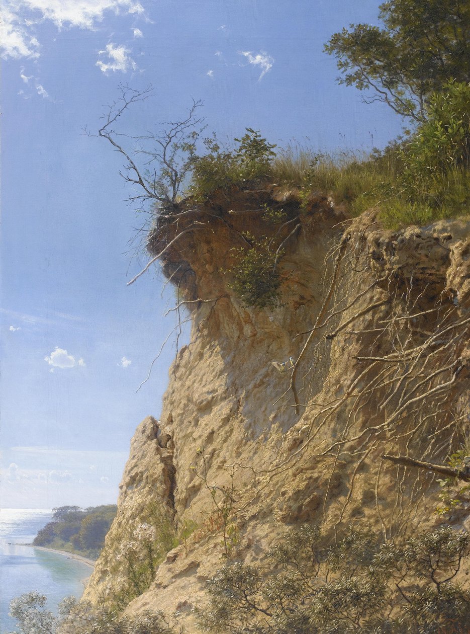 Krawędź klifu autorstwa August Jerndorff