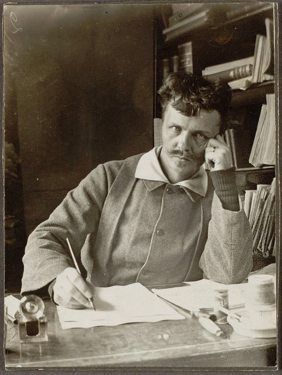 Autoportret autorstwa August Johan Strindberg