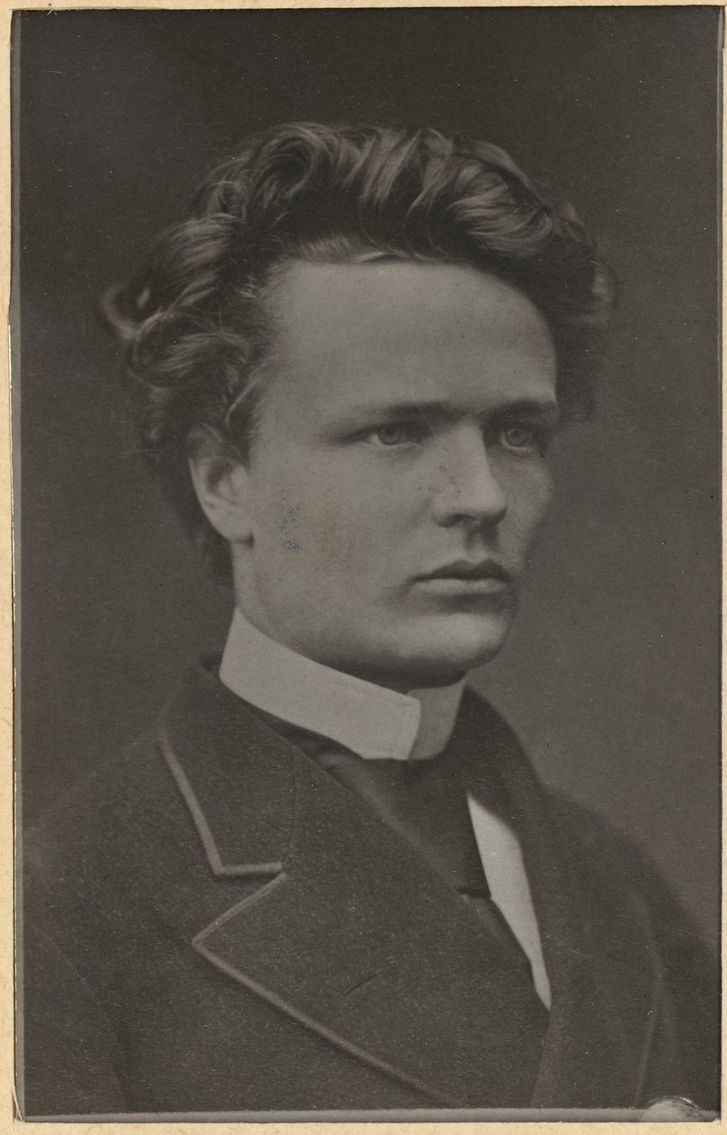 August Strindberg autorstwa August Josef Robert Roesler