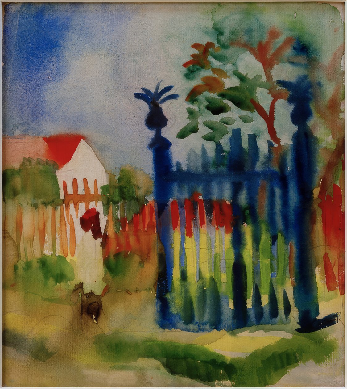 Brama ogrodowa autorstwa August Macke