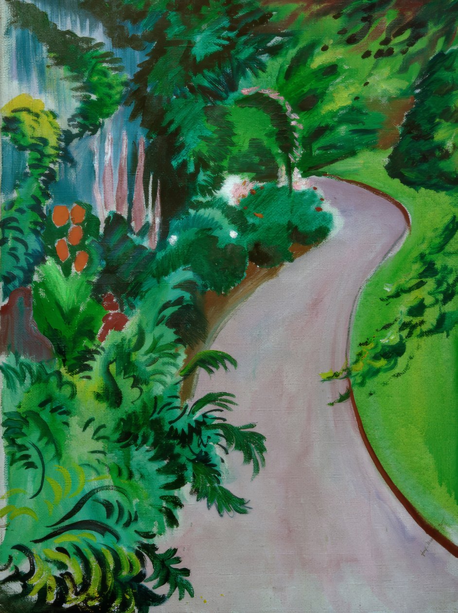 Gartenweg autorstwa August Macke