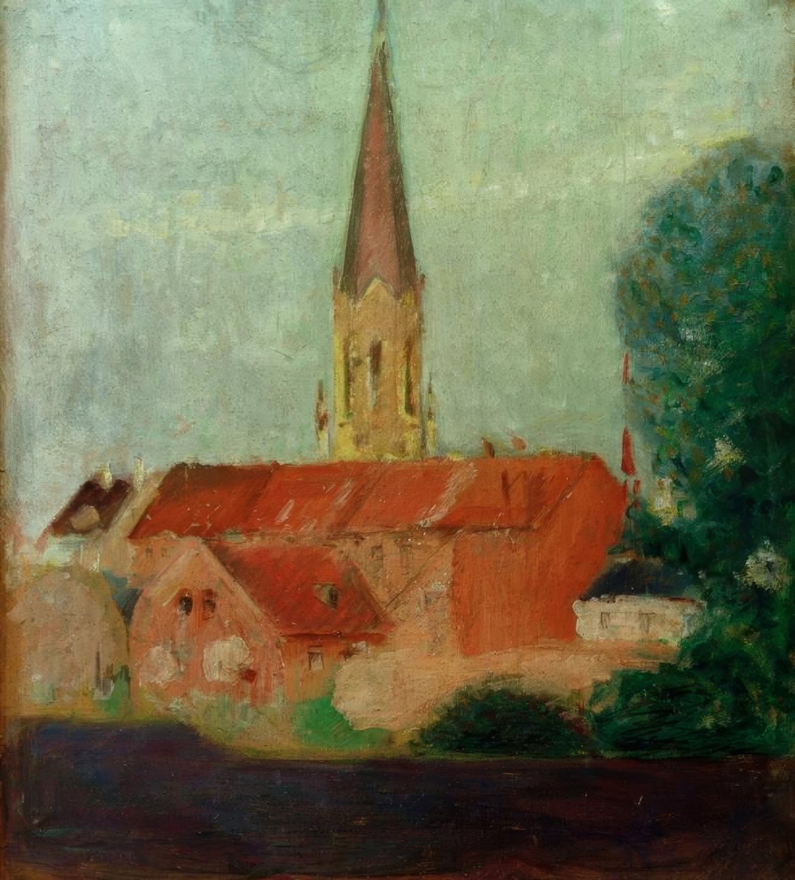 Marienkirche autorstwa August Macke