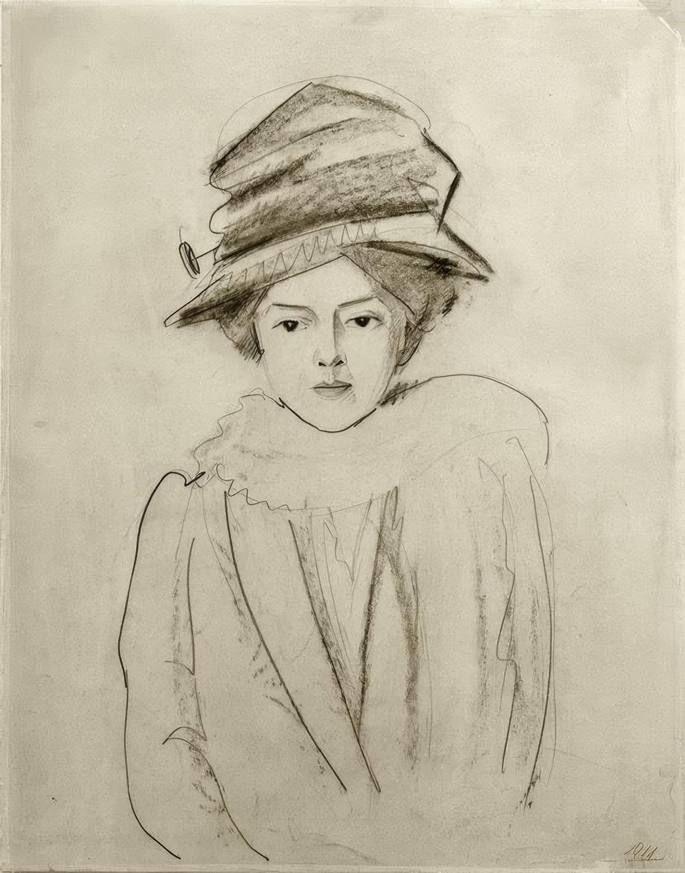 Portret Elly Jost autorstwa August Macke