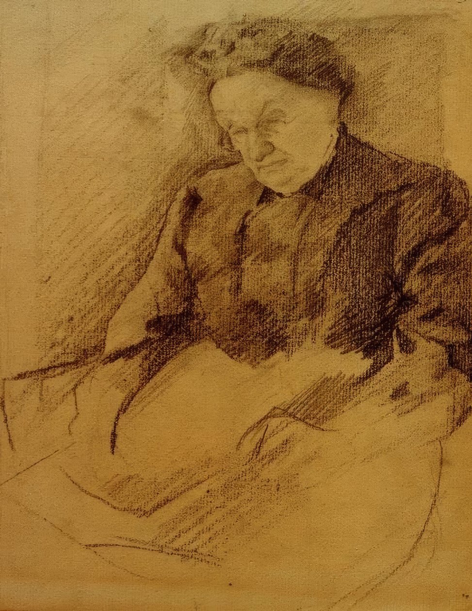 Portret Kathariny Koehler autorstwa August Macke