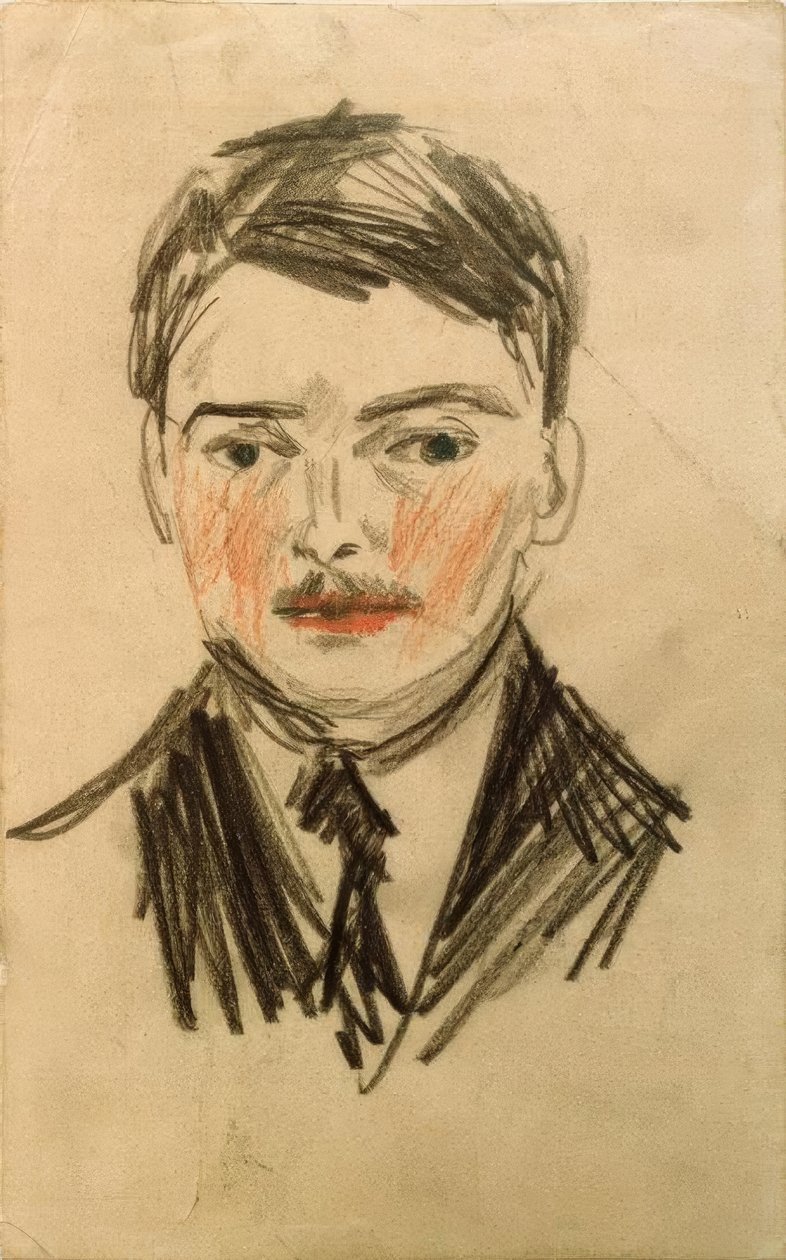Autoportret autorstwa August Macke