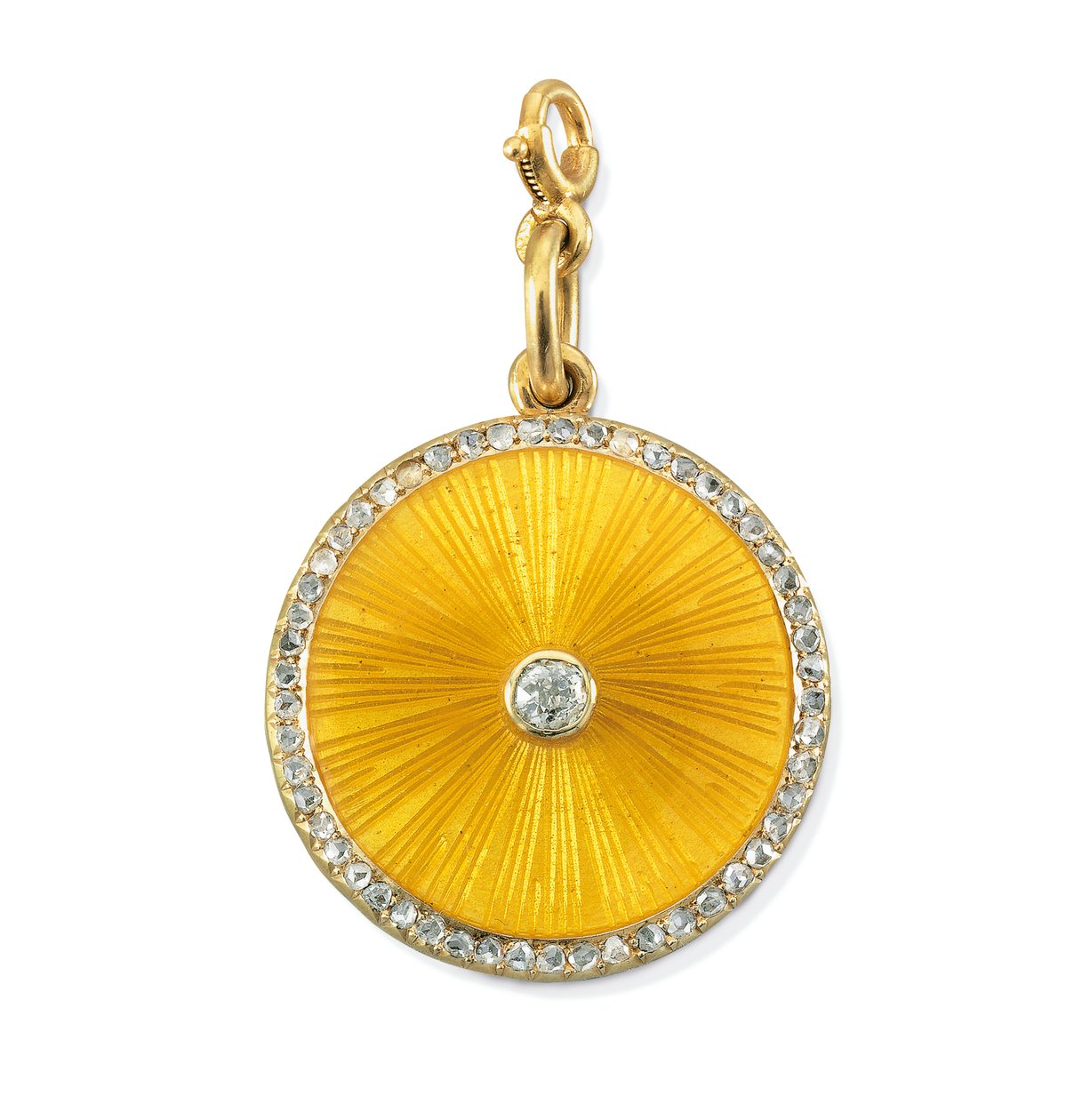 Medalion, Faberge, St. Petersburg, ok. 1890 autorstwa August Wilhelm Holmström
