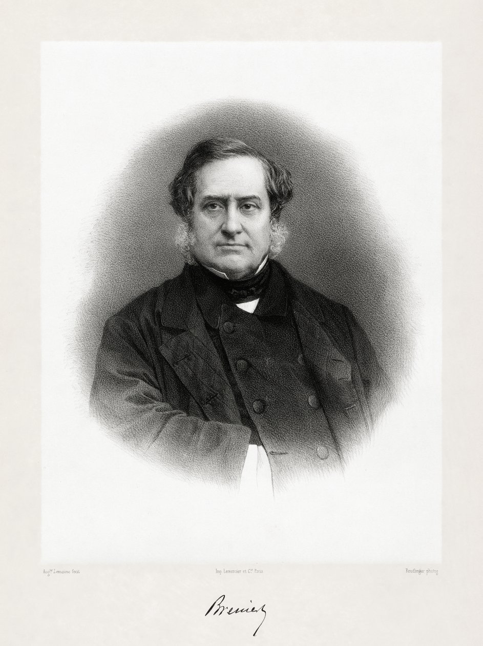 Anatole Brénier de Renaudière, 1865-66 autorstwa Auguste Charles Lemoine