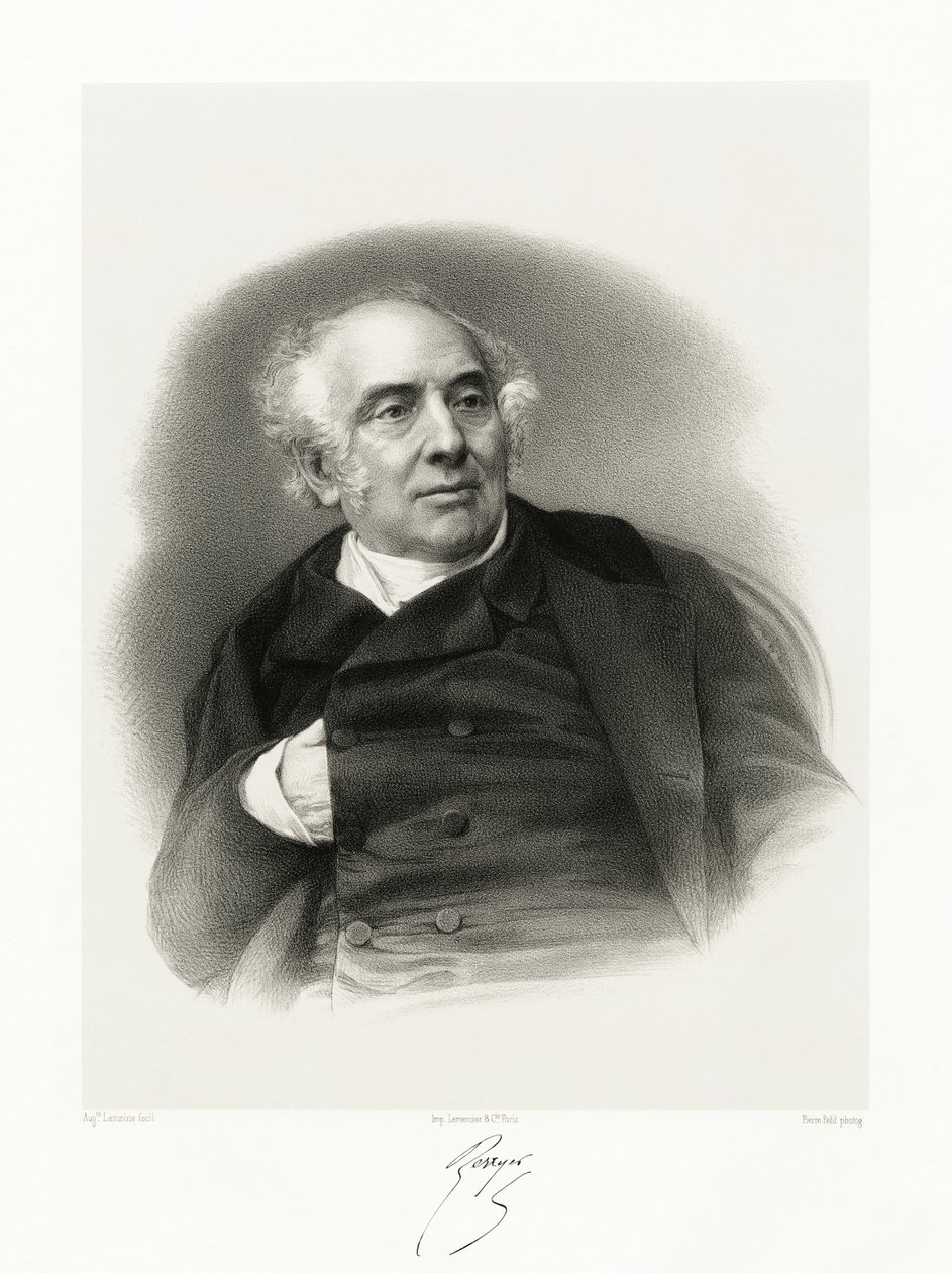 Pierre Antoine Berryer, 1865-66 autorstwa Auguste Charles Lemoine