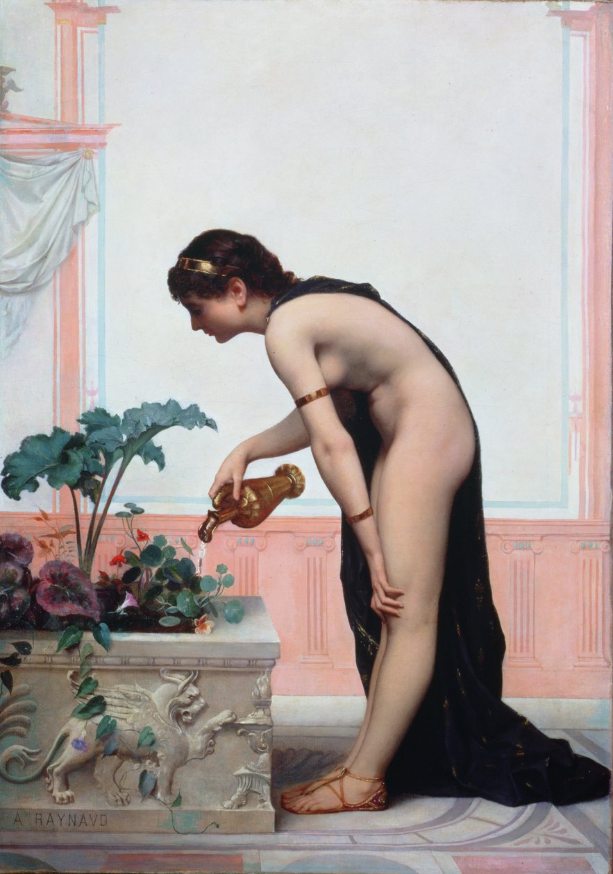Podlewanie ogrodu autorstwa Auguste Raynaud