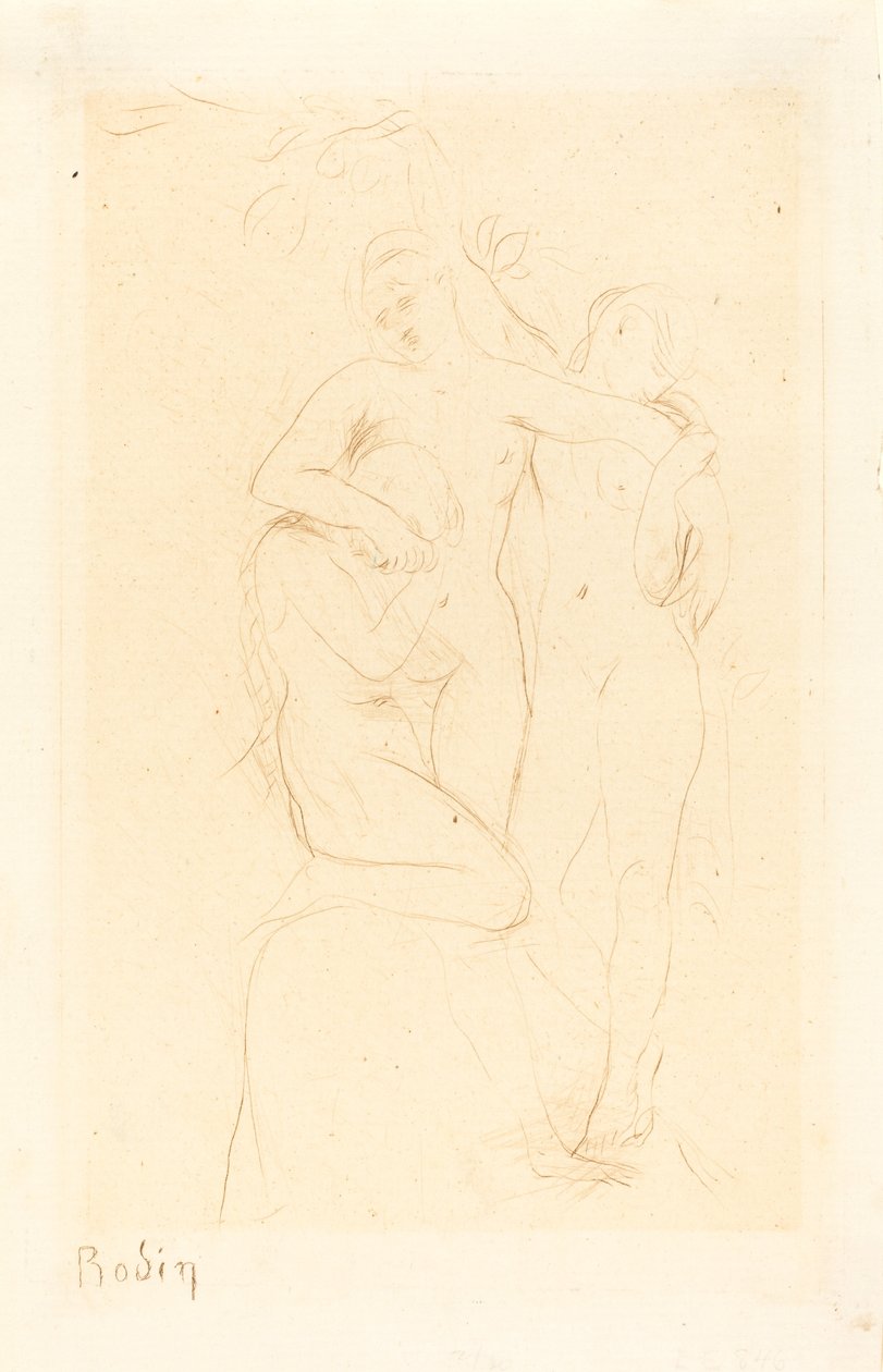 Dusze w czyśćcu autorstwa Auguste Rodin