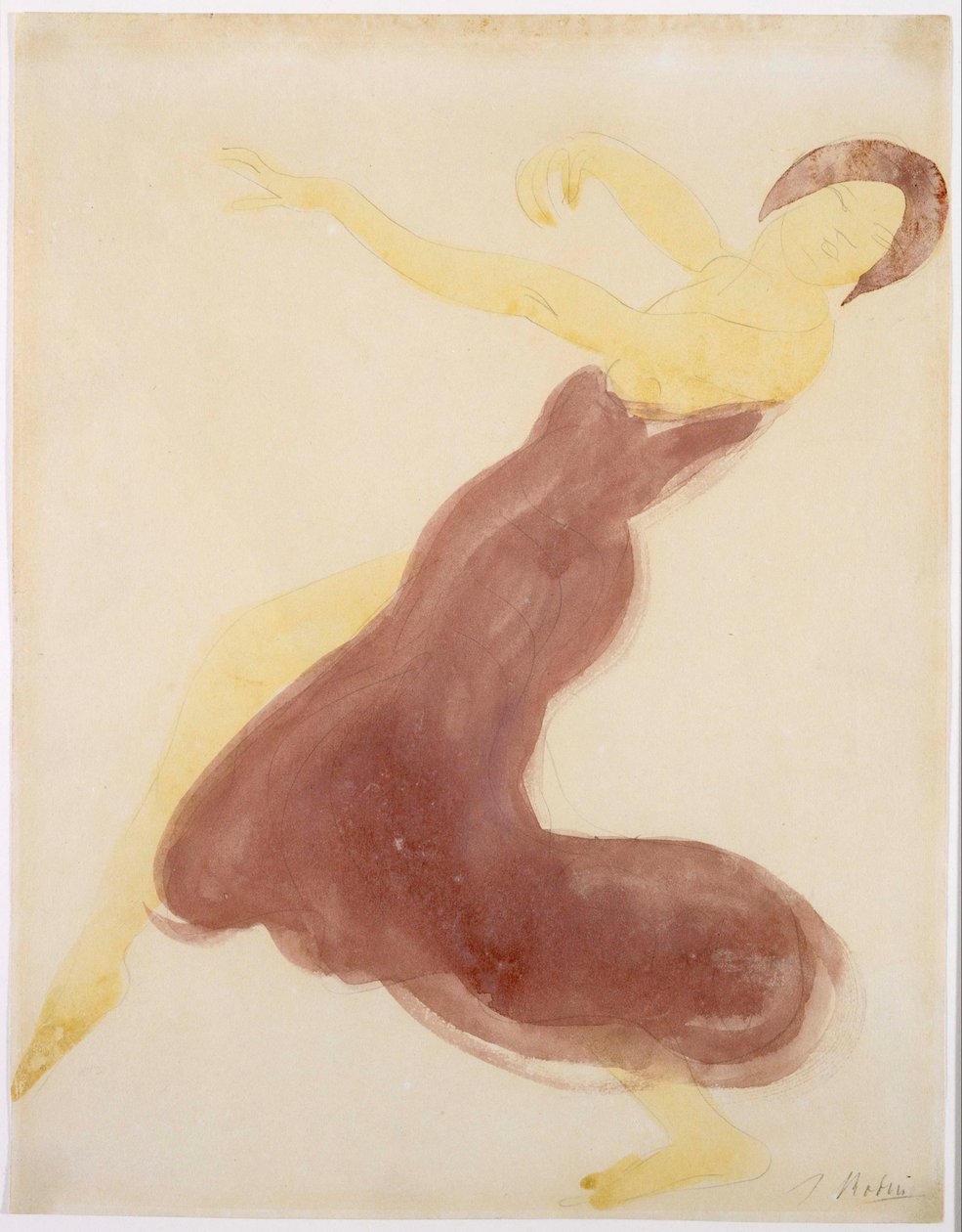 Tancerz autorstwa Auguste Rodin