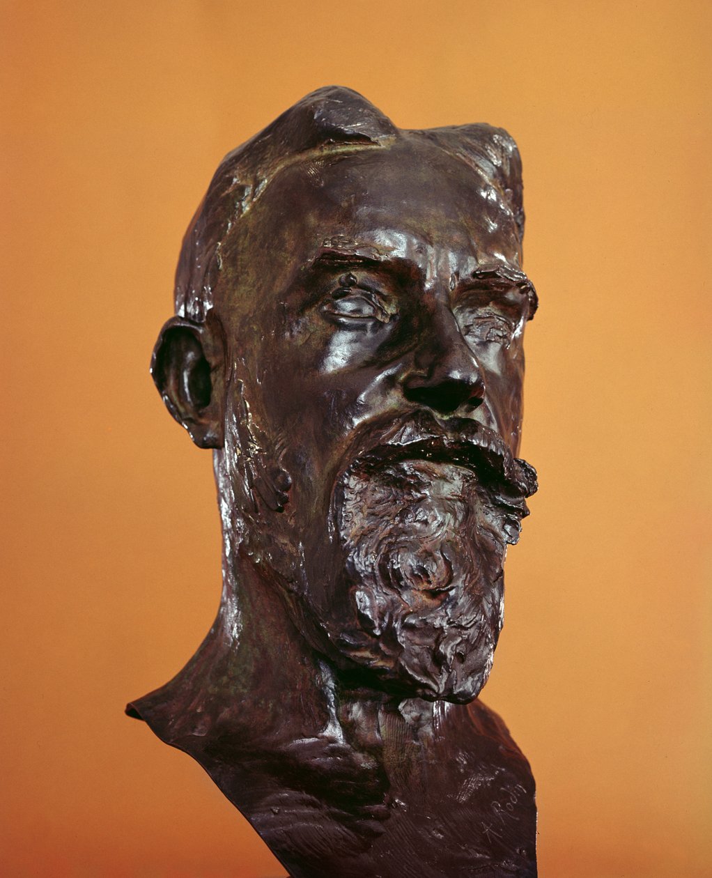 George Bernard Shaw, 1906 (brąz) autorstwa Auguste Rodin