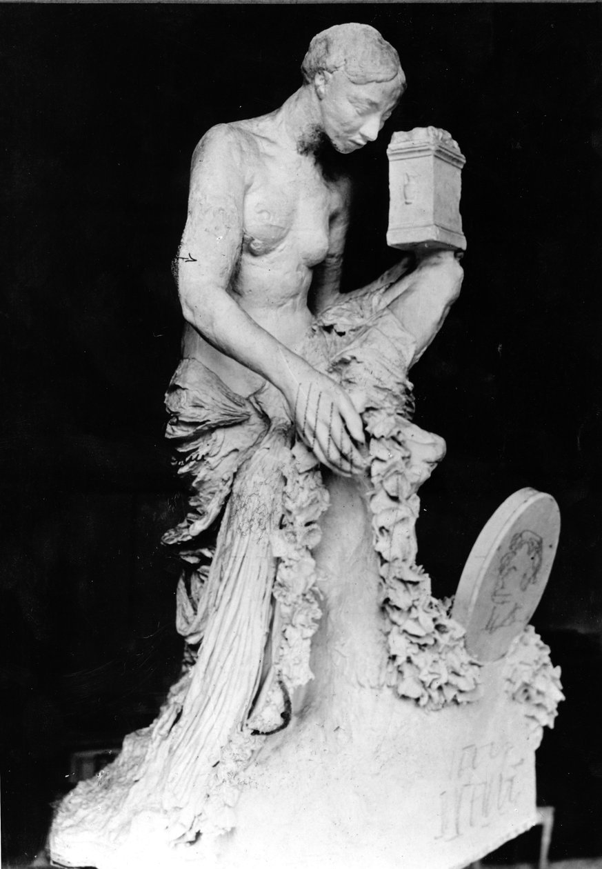Pomnik Whistlera (1903-26) (marmur) autorstwa Auguste Rodin