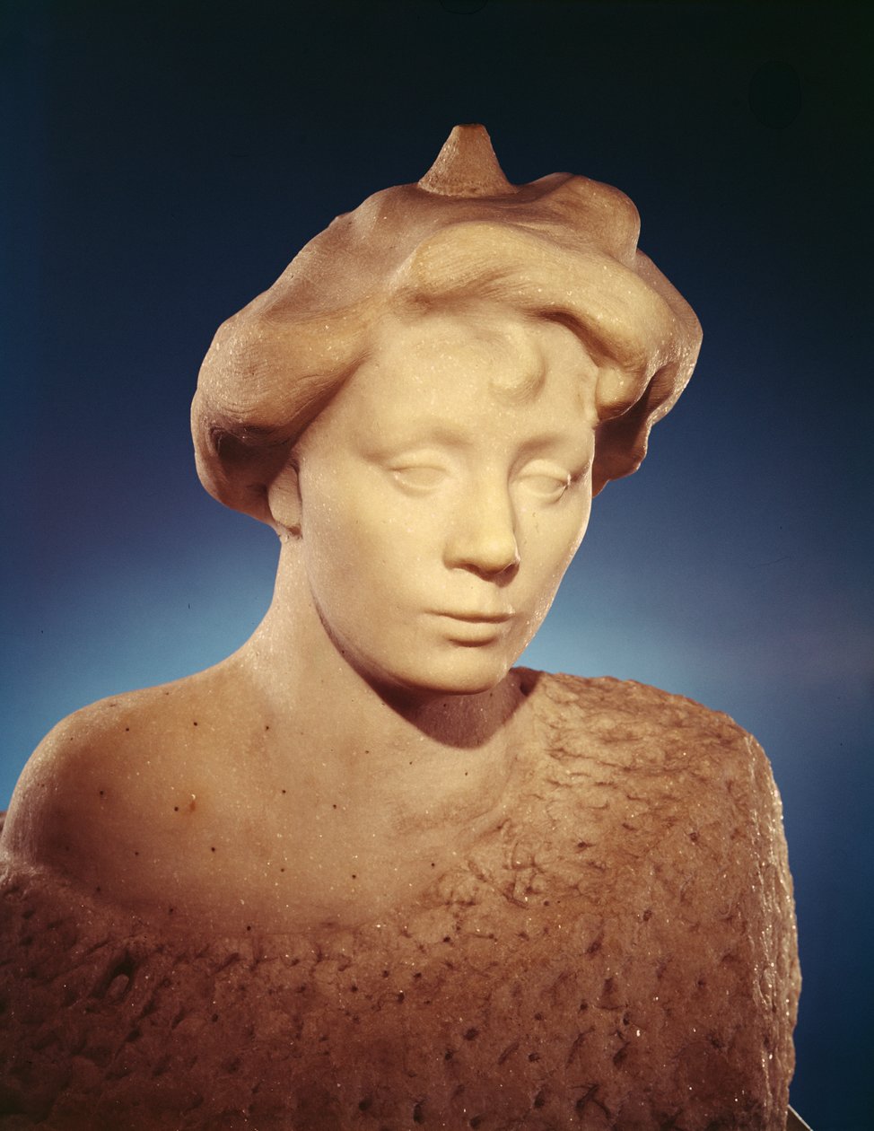 Miss Eve Fairfax, 1904 (marmur) autorstwa Auguste Rodin