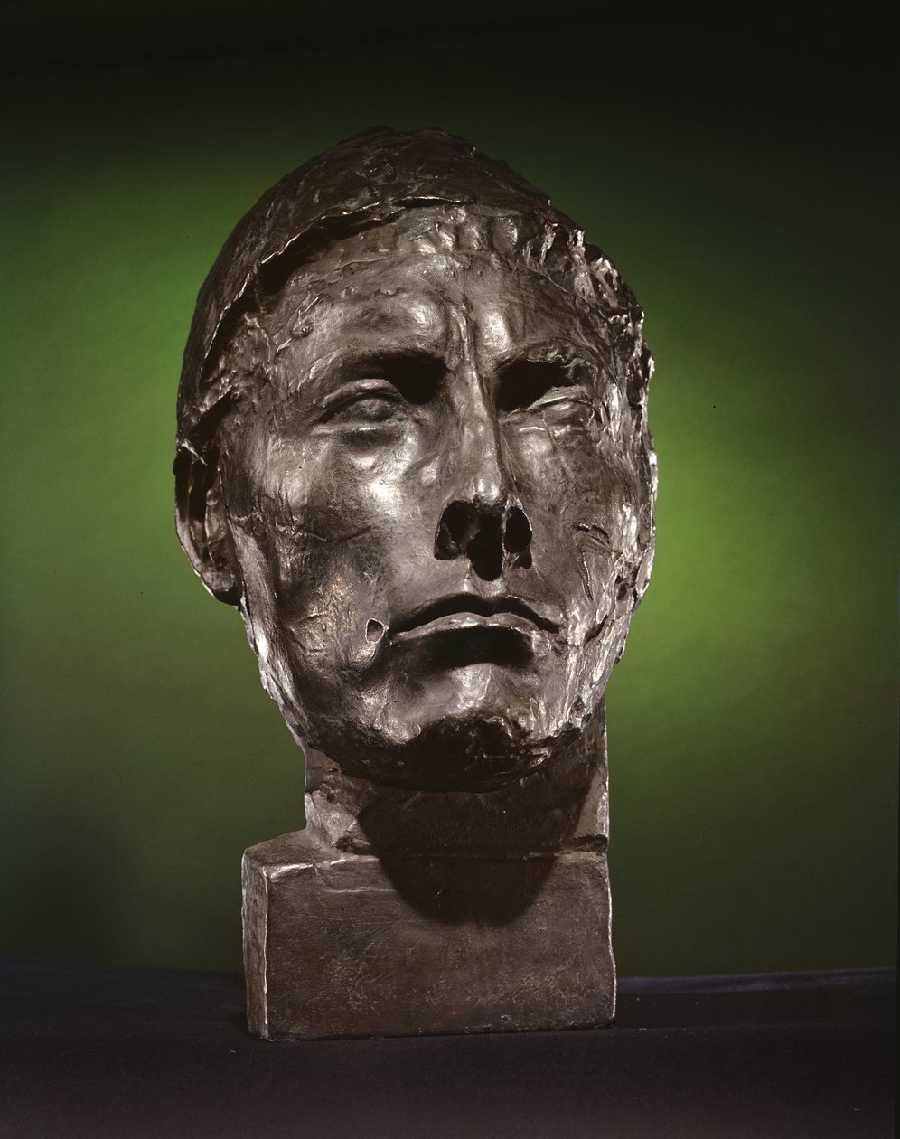 Papież Benedykt XV, 1915 (brąz) autorstwa Auguste Rodin