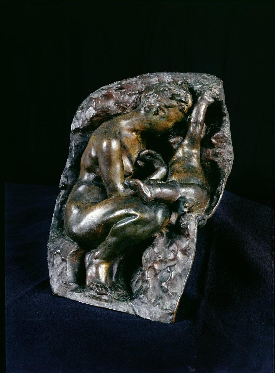 Jaskinia (brąz) autorstwa Auguste Rodin