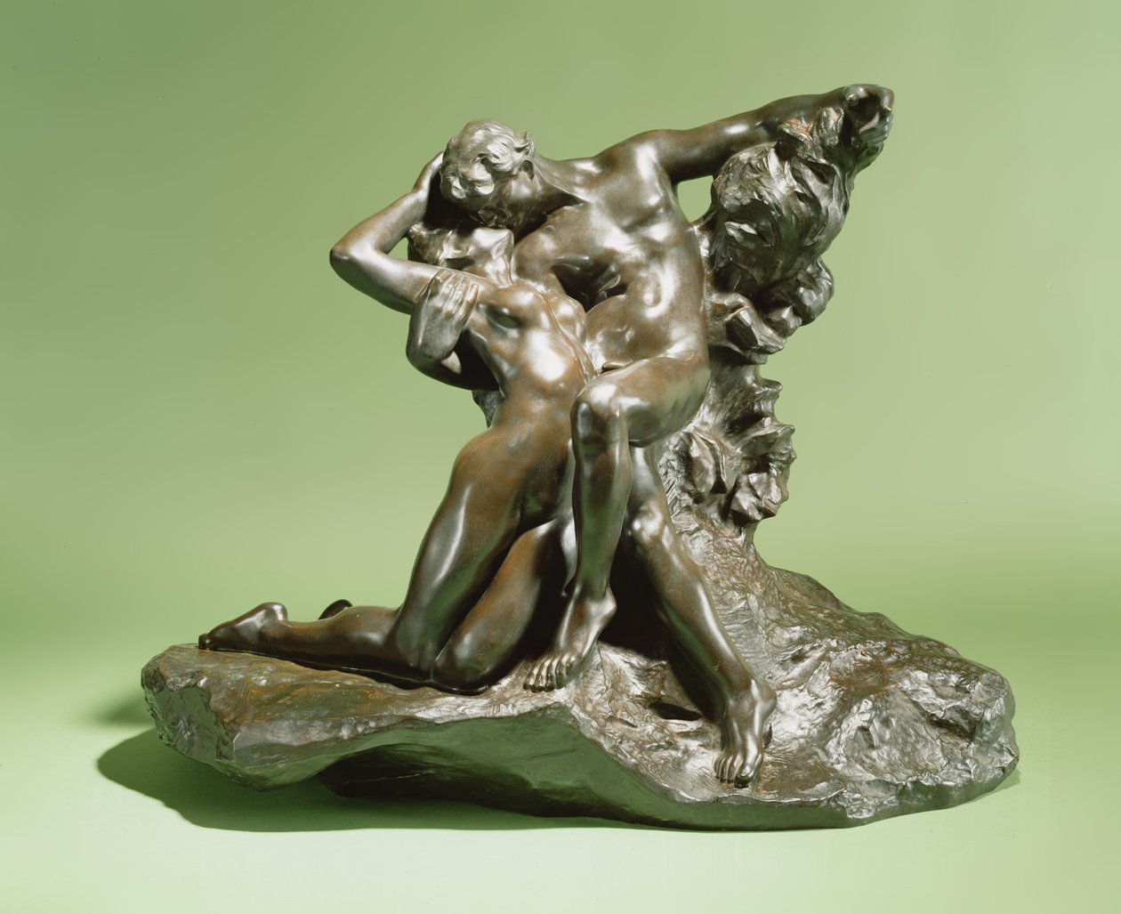 Wieczna wiosna, 1898 (brąz) autorstwa Auguste Rodin