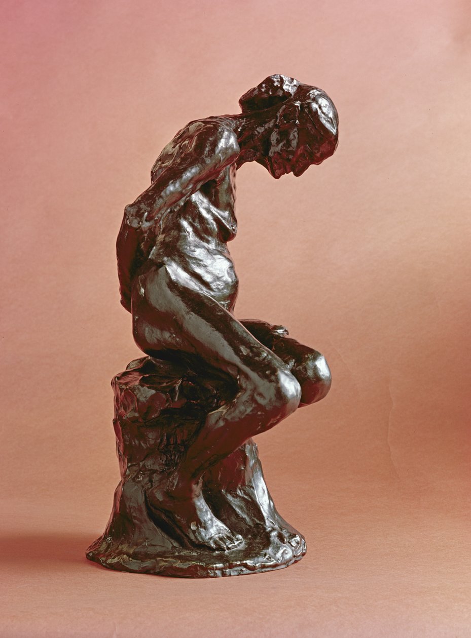 Stara kurtyzana, 1885 (brąz) autorstwa Auguste Rodin