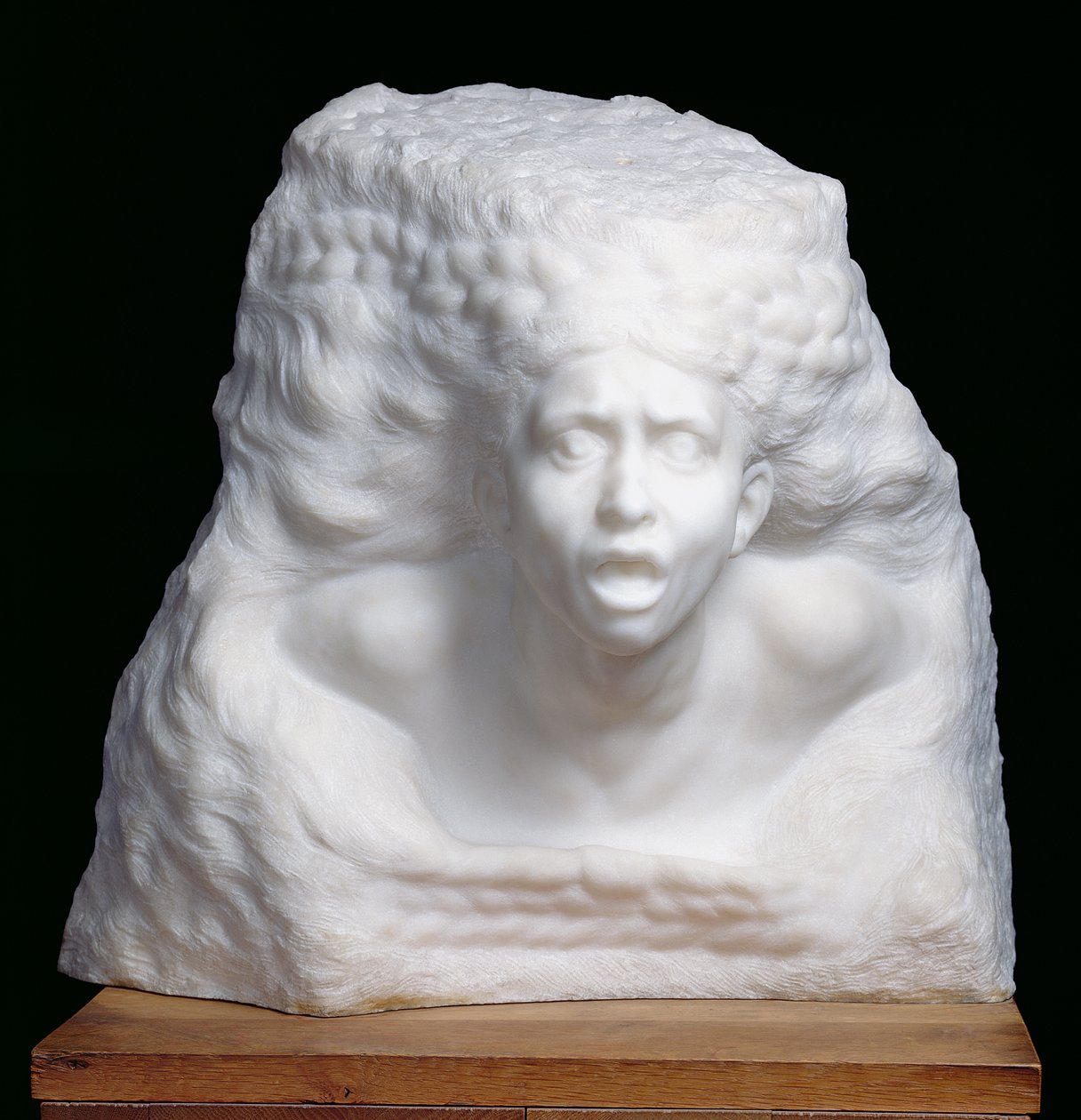Burza, 1886-1901 (marmur) autorstwa Auguste Rodin