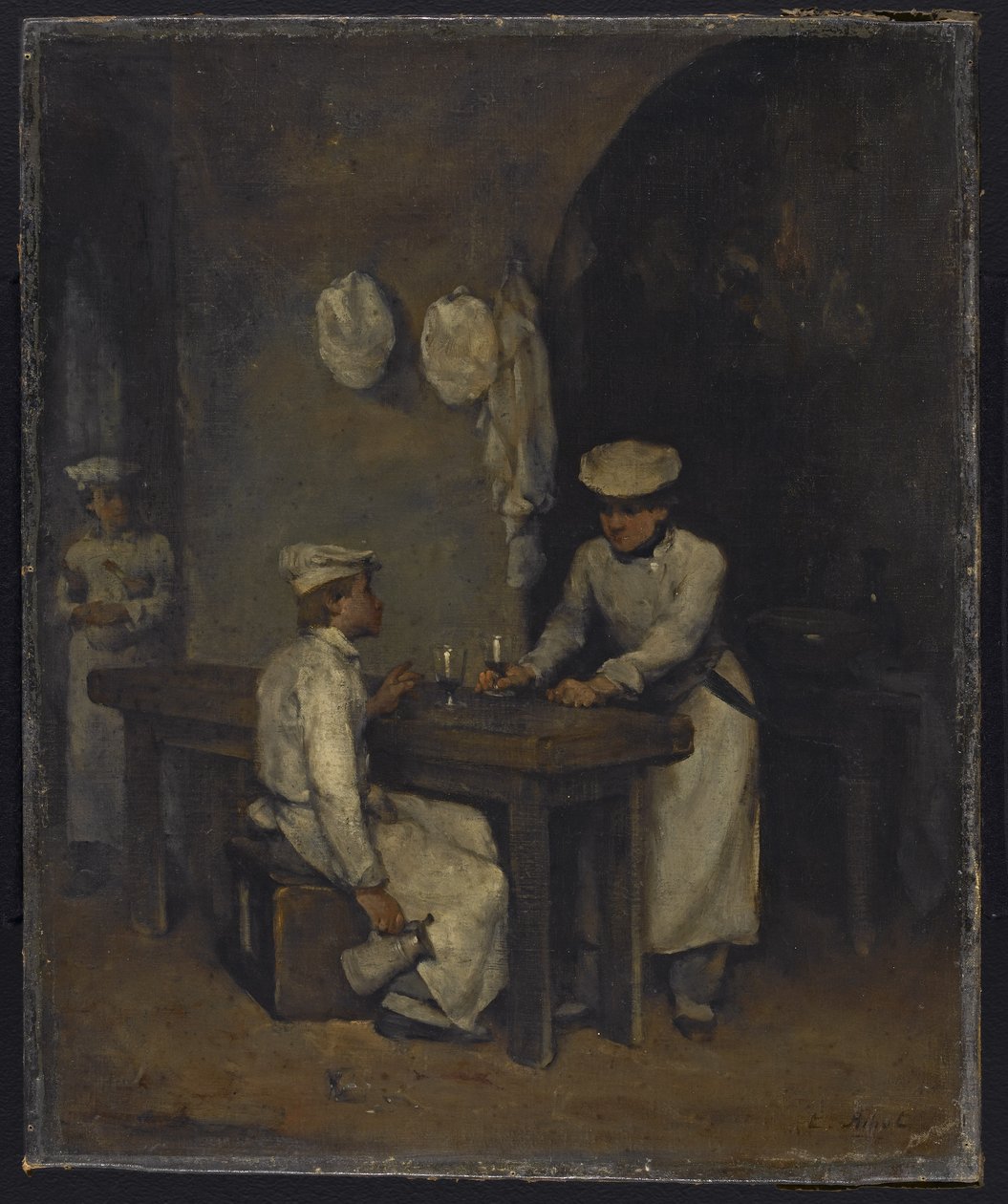 Kucharze autorstwa Auguste Theodule Ribot