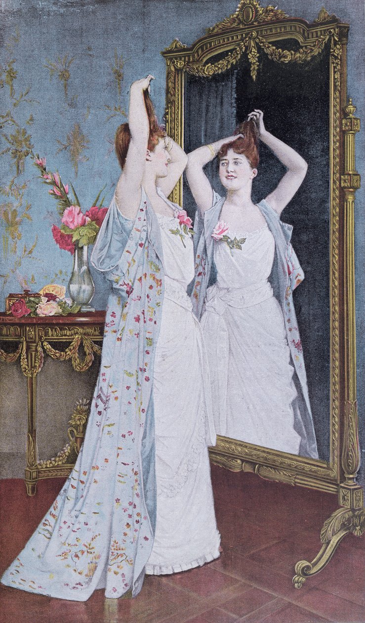 Toaleta, 1890 autorstwa Auguste Toulmouche