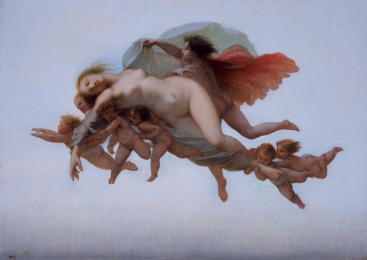 Psyche, 1856 autorstwa Auguste Barthelemy Glaize