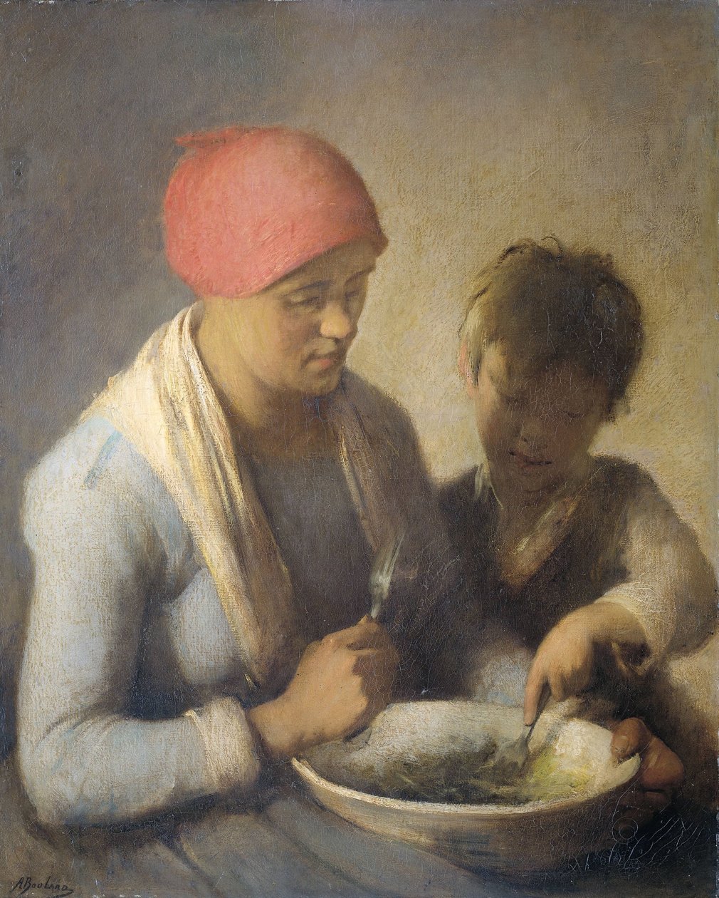 Posiłek autorstwa Auguste Boulard