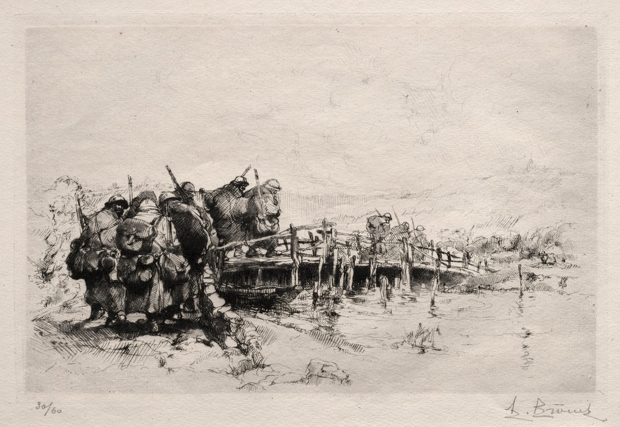 Kładka autorstwa Auguste Brouet