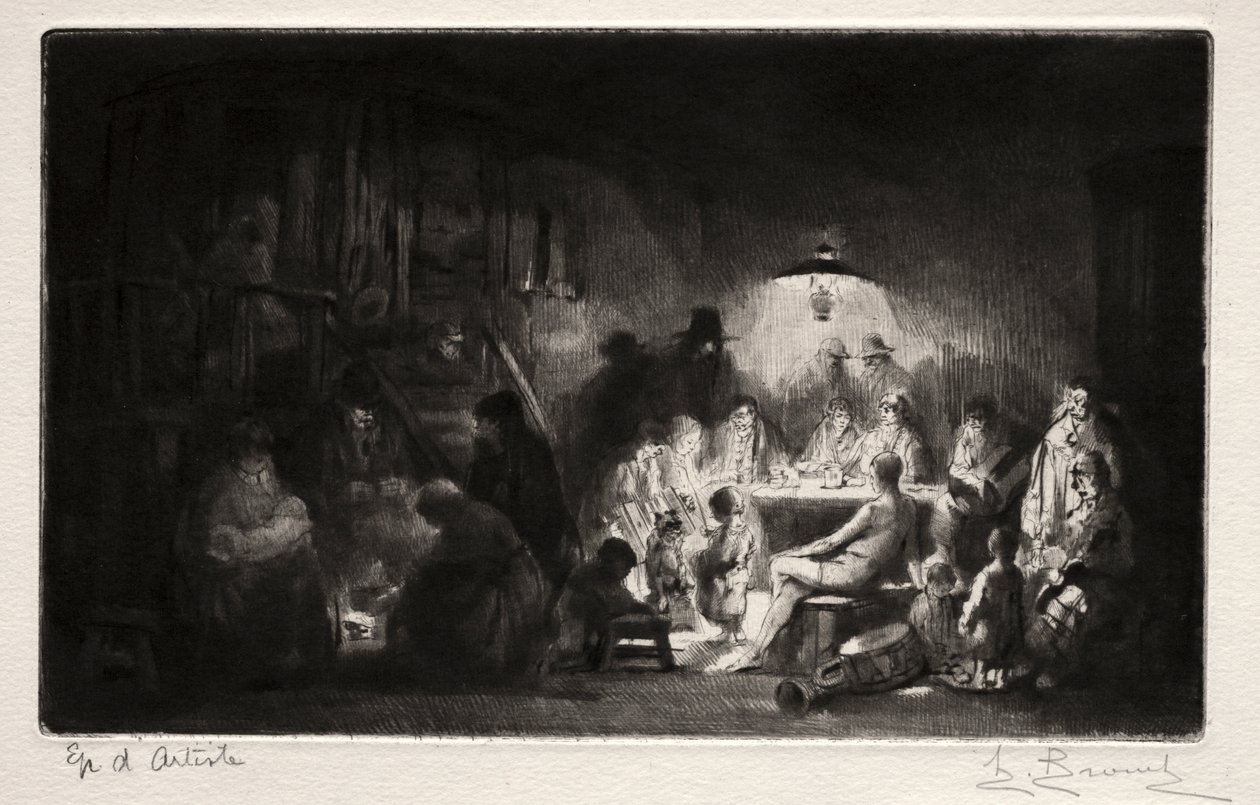 Cyrk Frankoński autorstwa Auguste Brouet