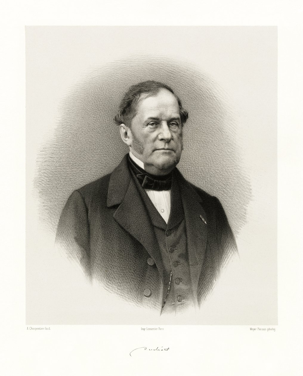 Charles Marie Tanneguy Duchatel autorstwa Auguste Charpentier