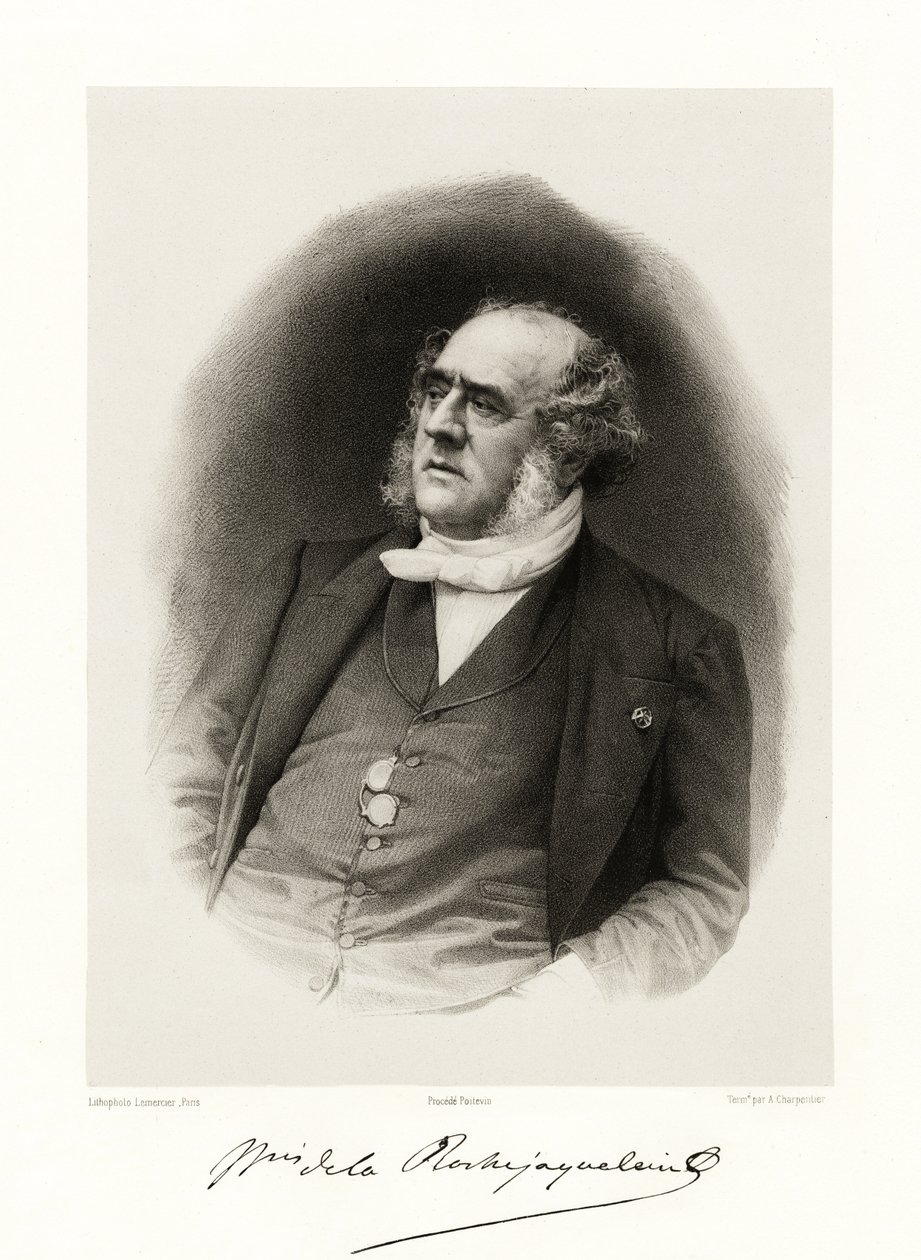Henri-Auguste-Georges de La Rochejaquelein, 1865-66 autorstwa Auguste Charpentier