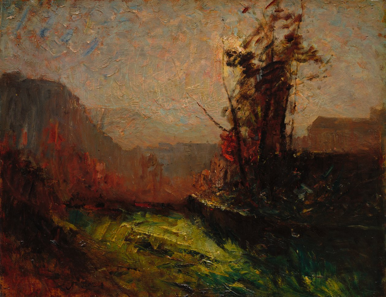 Crémieu, Widziane z Chaillonnette, c. 1867-1872. autorstwa Auguste Francois Ravier