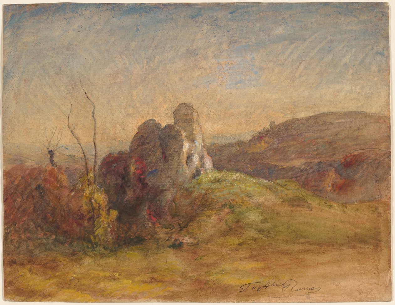 Krajobraz, 1870-1884. autorstwa Auguste Francois Ravier