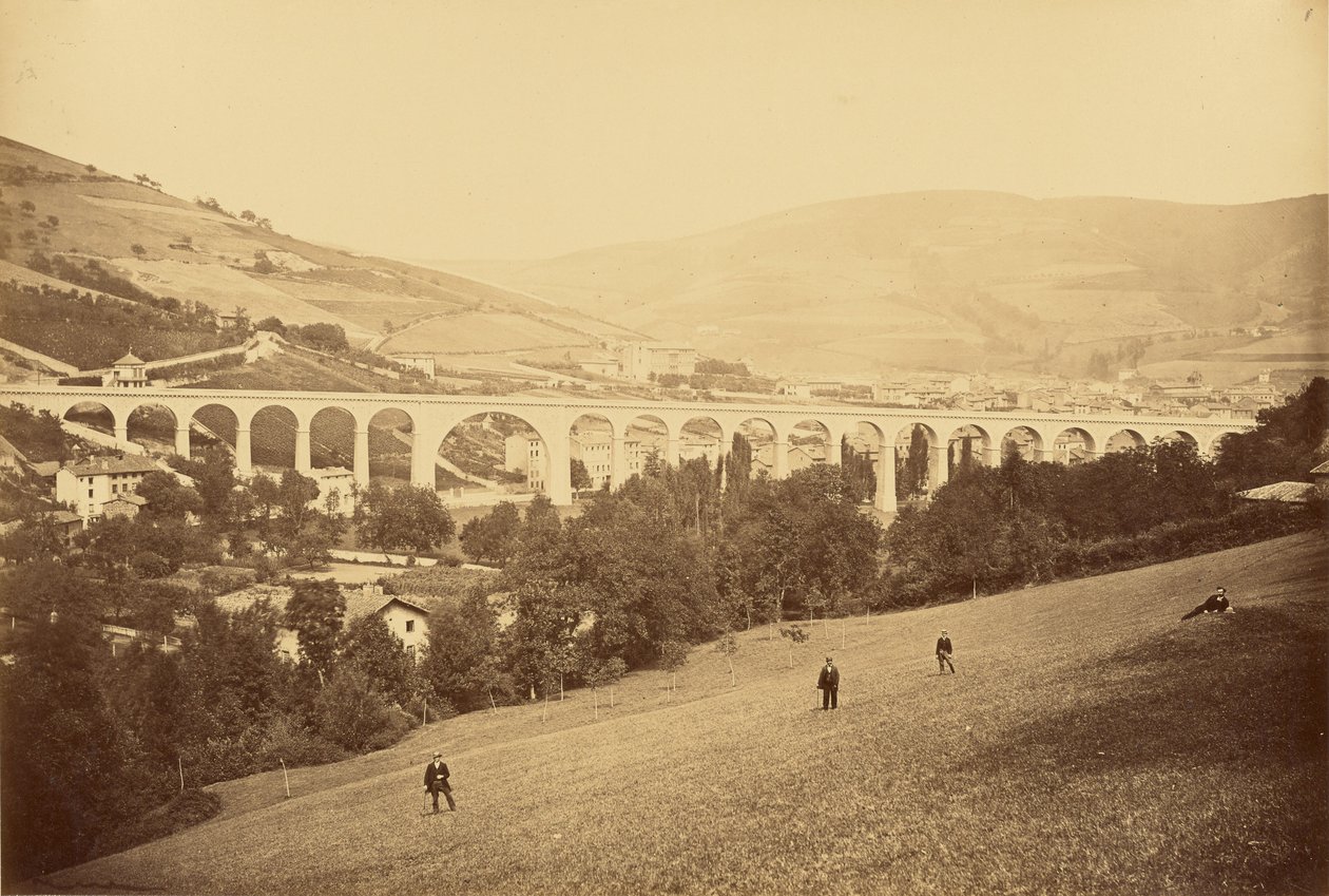 Wiadukt Tarare autorstwa Auguste Hippolyte Collard
