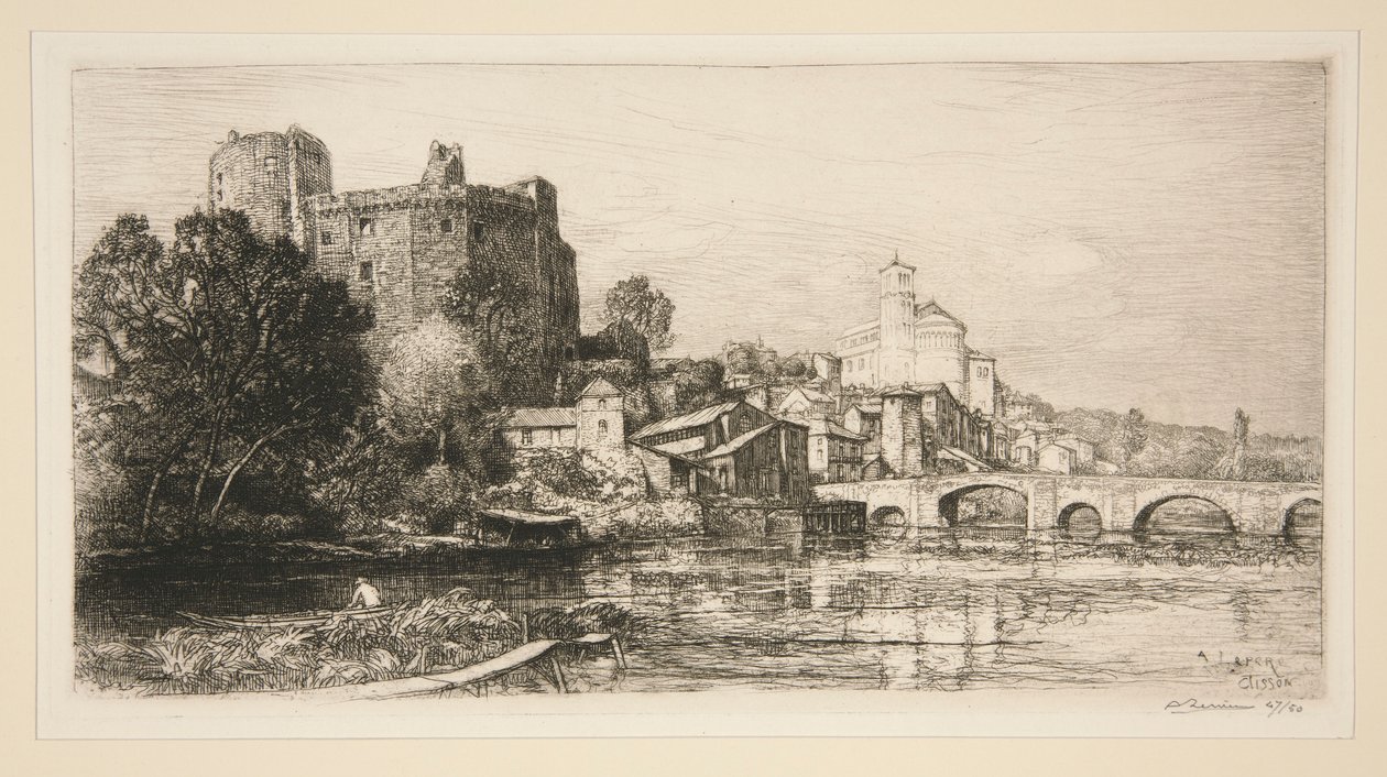 Clisson (Loara Morska) autorstwa Auguste Lepere