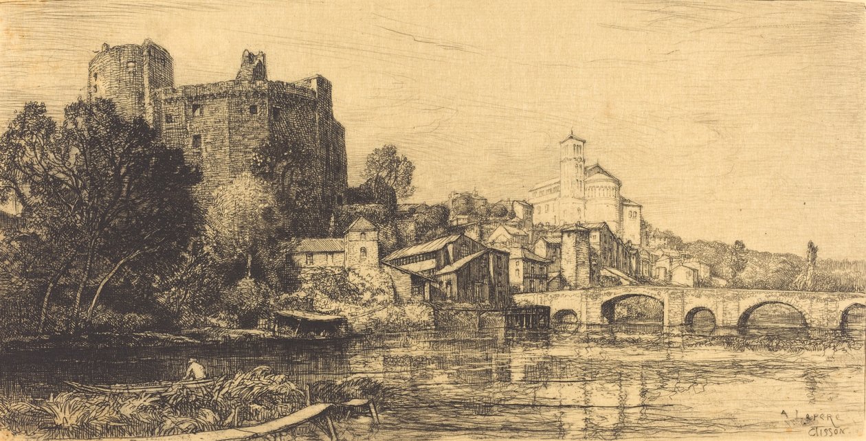 Clisson Dolna Loara, 1909. autorstwa Auguste Lepere