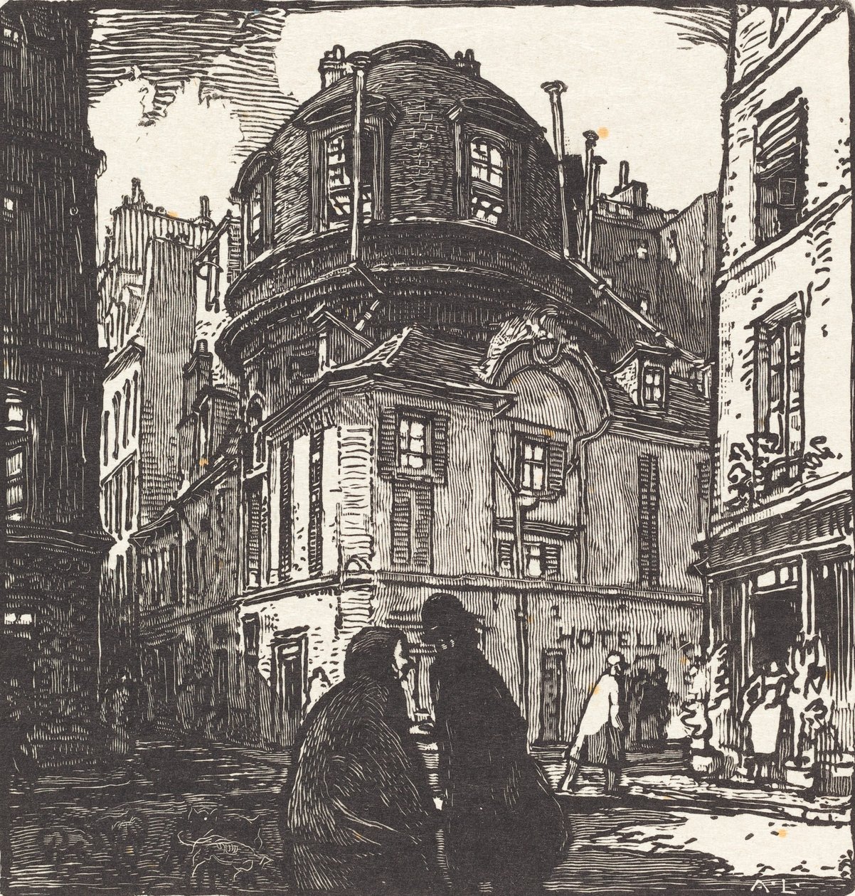 Stara akademia medyczna, wydana w 1901 r. autorstwa Auguste Lepere