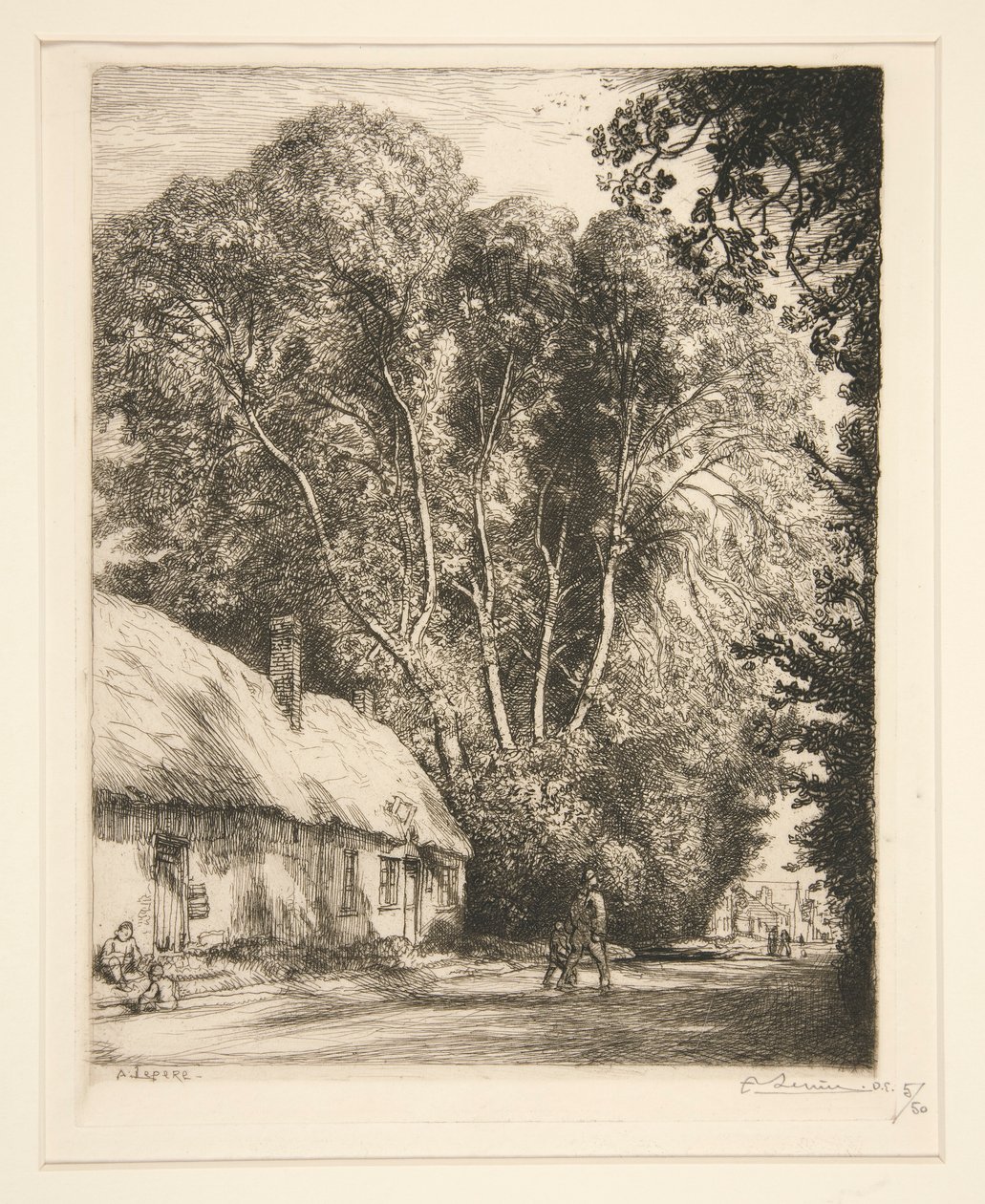 Le Bout Genet (Cvec?sur-le-Grand) autorstwa Auguste Lepere